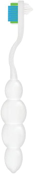 Dr. B Dental Solutions Ergonomic Denture Toothbrush, Extra Soft Bristles for Implants & Overdentures, Single Pack