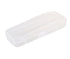 Transparent Shaving Box for Razor, Plastic Cover Container for Manual and Electric Shaver Accessories