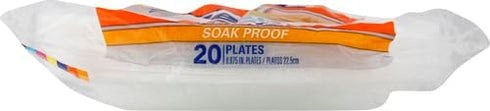 Hefty Disposable Soak Proof Foam Plates, 20 ct.
