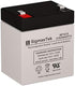 SigmasTek 12V 5AH UB1250 UPG Replacement Battery