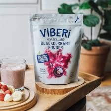 Blackcurrant Powder - Organically Grown in New Zealand, Rich in Vitamin C and Antioxidants, No Preservatives, GMO Free