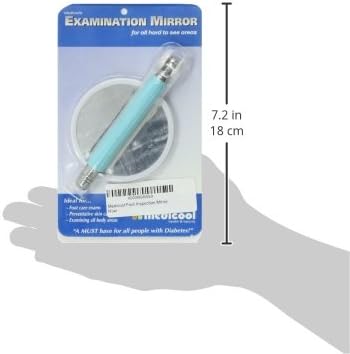Mirror-1 Medicool Diabetic Foot Inspection Mirror for Preventative Skin Care and Foot Exams |