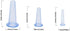 Jizlan 4Pcs Set Mini Massage Cupping Silicone Facial Cups Face Massager Helper Skin Care Neck Back Eyes Massaging Cup