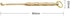 Vugyue 4Pcs Gold Ear Pick Ear Curette Cleaner, Brass Reusable Ear Cleaner with Key Ring, Earwax Removal Ear Care
