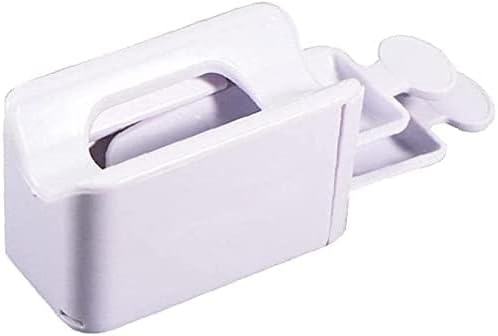 White Nail Dip Powder Tray - DIY Nail Dipping Recycling System for Manicure Tools and Accessories