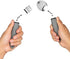 Bendable Adaptive Utensil Set - Arthritis Aid Silverware for Elderly, Parkinson's, Hand Tremors, Easy Grip for Shaking