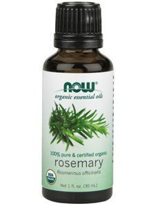Now Foods Rosemary Oil, Certified Organic, 1 fl oz (30 ml) Liquid