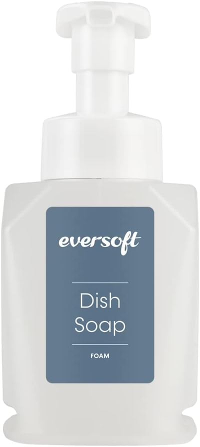 EZbrnd Eversoft Countertop Foaming Dish Soap Dispenser, 385ml (13oz)