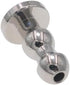 HCZION Men(9mm) Short Hollow Urethral Sound Stainless Steel Urethral Dilators with Bead Penis Plug Catheter Sounds Sex