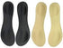 Happystep 3/4 Length Women Thin Shoe Insoles for High Heels, Cushion for Heel and Ball of Foot, 4 Pairs