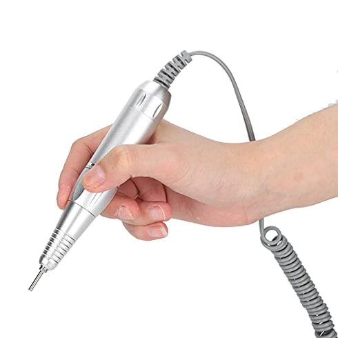 Nail Drill Handpiece, Replacement Handle for Electric Nail Drill Machine, 35000 RPM Grinder Accessory