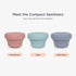 Saalt Compact Sanitizer - Menstrual Disc and Period Cup Cleaner, Microwavable, Reusable Menstrual Disc Sanitizer