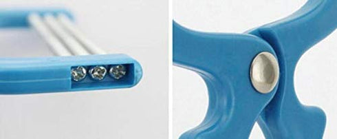 WOIWO 2PCS Facial Hair Removal Tools - 3 Layer Spring Thread Depilator Cream Facial Hair Remover