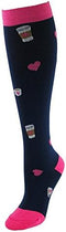 Think Medical 10-14mmHG Women's Fashion Compression Socks (Coffee Love)