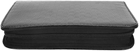 Scissors Storage Bag - Hair Stylist Scissor Holder Pouch PU Leather Salon Scissors Waterproof Hairdressing Tool Storage