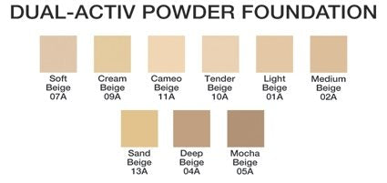 Jolie Pressed Powder Foundation - Dual-Activ Matte Finish (Cream Beige)