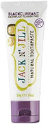 Jack N' Jill Natural Toothpaste for Kids - Fluoride Free, 40% Xylitol, BPA Free - Blueberry & Blackcurrant, 2 Pack,