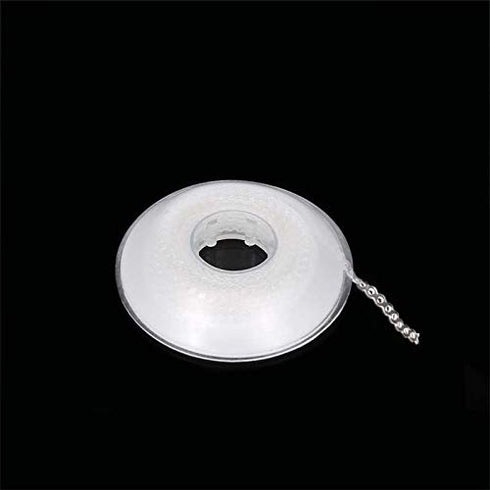 Angzhili Transparent Dental Orthodontic Elastic Chain - 1 Pcs Power Chain for Brace Orthodontic Supply (Closed Size)