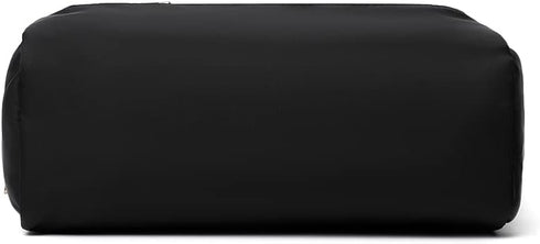Large Capacity Waterproof Cosmetic Bag, Portable Toiletry Bag for Women, Travel Organizer with Adjustable Dividers