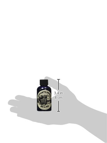 Mountaineer Brand Natural Unscented Beard Oil, 2oz - Hydrates & Conditions for Beard Growth