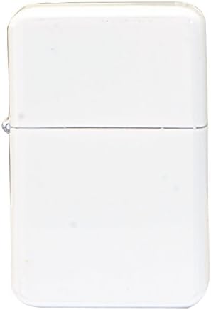 Thirsty Rhino Klik Windproof Refillable Oil Wick Lighter - Vintage Flip Top with Aluminum Gift Case
