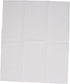 Packs 12 Caspari Paper Linen Solid Guest Towel Napkins in White - Four