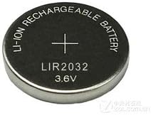 New 5 x Rechargeable LIR2032 LIR 2032 3.6V Button Cell FBA