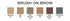 Jolie Pressed Eye Brow Powder, Brush on, Dark Brown