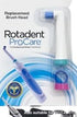 Hollow-Tip Replacement Brush Head, Fits ROTADENT PROCARE/Contour Toothbrush Models ONLY (Does NOT FIT Classic, Legacy,
