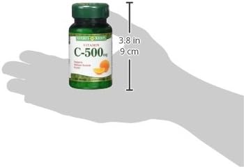Nature's Bounty Vitamin C, 500mg, 100 Tablets