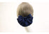 Women's Professional Ribbon Hair Clip with Black or Navy Chignon Cover, Barrette Bow-knot Decor