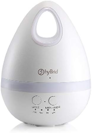 HUGMO Essential Oil Diffuser & Cool Mist Air Humidifier, 200 mL Aromatherapy Ultrasonic