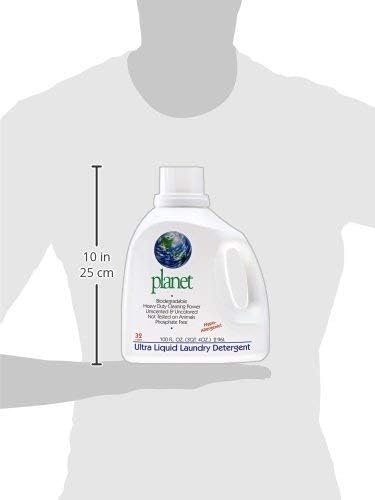 Planet Ultra Liquid Laundry Detergent, 100 oz