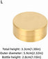 MOPFOL Brass Pills Case - Multifunctional Water Proof Sealed Storage Container for Home, Tea Leaves & Jewelry, Travel