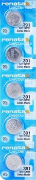 Renata 391 Silver Oxide Watch Battery, 5 Pack