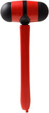 Wetandspicy Retractable Manual Massage Hammer, Whole Body Meridian Tapping Tool, red and Black,