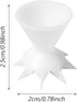 WLngtv White Paint Strainer - Paint Pouring Cup, Split Cup for Paint Pouring Supplies Tools, Paint Pouring Supplies