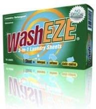 3 in 1 Laundry Detergent Pods, 10 Count, Unscented, Portable, TSA Compliant, Stain Fighter, Fabric Softener, Static