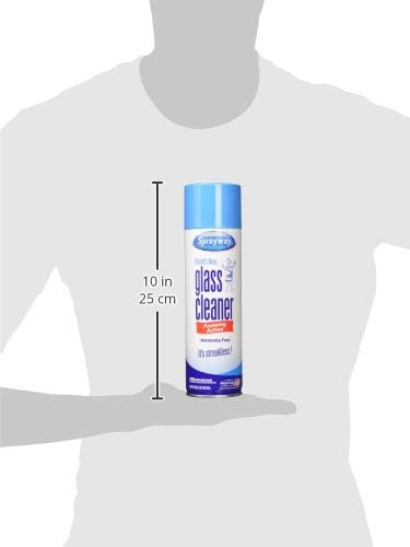 Sprayway 19 (Pack 3) (Package Streakless Glass Cleaner Ounce of Made in USA, Blue and White may vary)