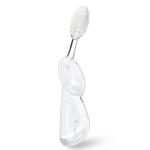 RADIUS Big Brush with Replaceable Head, Right Hand, Gold, Marble, Ice, 3 Count
