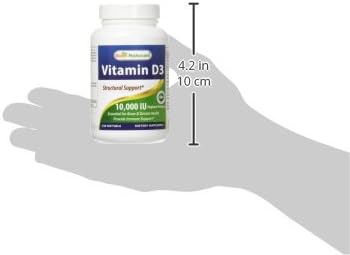 Best Naturals Vitamin D3 10,000 IU Softgel - 240 Count