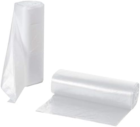 High Density Trash Liners - Natural, 7-10 Gallon.23 Mil. by Generic