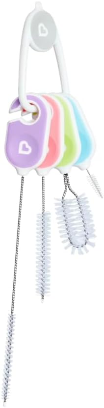 O2ktb Bottle & Cup Detailing Brush Set, 4 Pack Durable Cleaning Brushes for