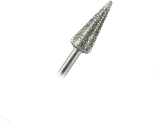 Medicool Diamond Cone Medium Bit - B-52 for Manicure and Pedicure Acrylic Silk Fiberglass Gel Nail