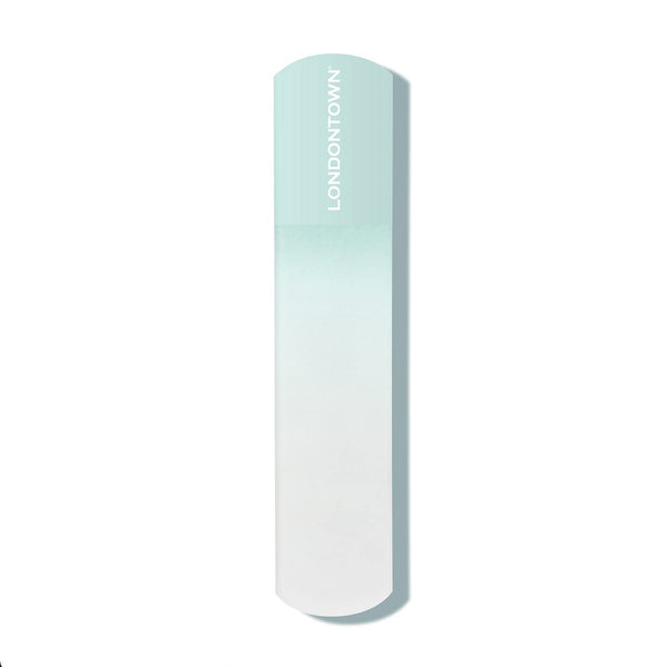 LONDONTOWN Glass Foot File Pedicure Tool for Toenails and Feet Callus Remover for Wet or Dry Skin