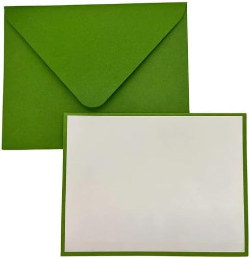 Show-Offs 16 Piece Blank Notecard & Envelope Set - 5.5 x 4.25 Inches
