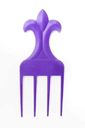 Purple Hair Pick