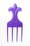 Purple Hair Pick