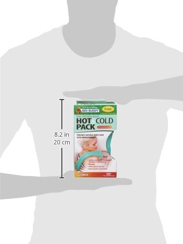 Bed Buddy Aromatherapy Heat Pad and Cooling Neck Wrap - Eucalyptus Scent for Sore Muscles