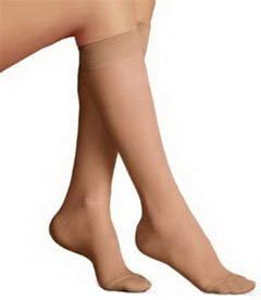 UltraSheer Womens Knee-High Moderate Compression Stockings Medium, Natural